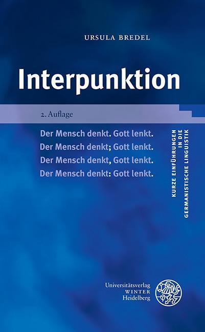 Cover: 9783825346942 | Interpunktion | Ursula Bredel | Taschenbuch | Deutsch | 2020