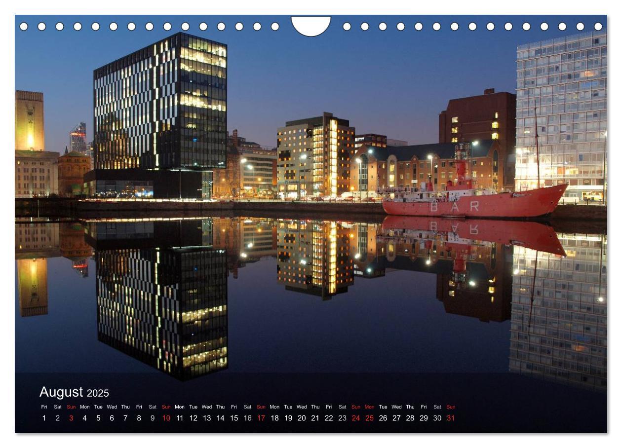 Bild: 9781325955022 | Liverpool - Water and Light (Wall Calendar 2025 DIN A4 landscape),...