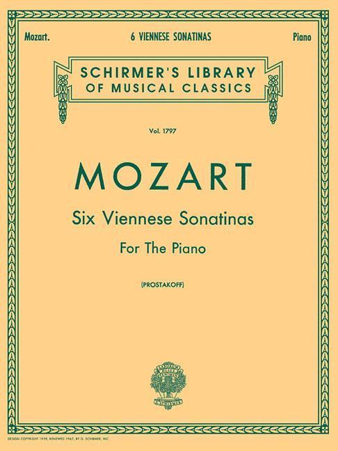 Cover: 9781458426567 | 6 Viennese Sonatinas for the Piano | Joseph Prostakoff | Taschenbuch