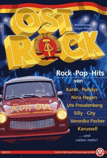 Cover: 9795016393116 | Ost Rock | Rock Pop Hits für Gesang Klavier Gitarre | Jürgen Moser