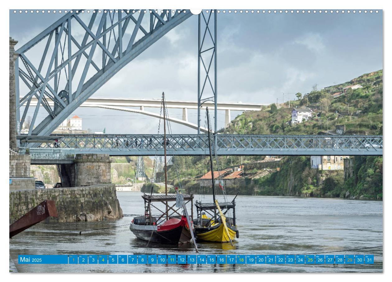 Bild: 9783435318988 | Porto &amp; das Douro-Tal (Wandkalender 2025 DIN A2 quer), CALVENDO...