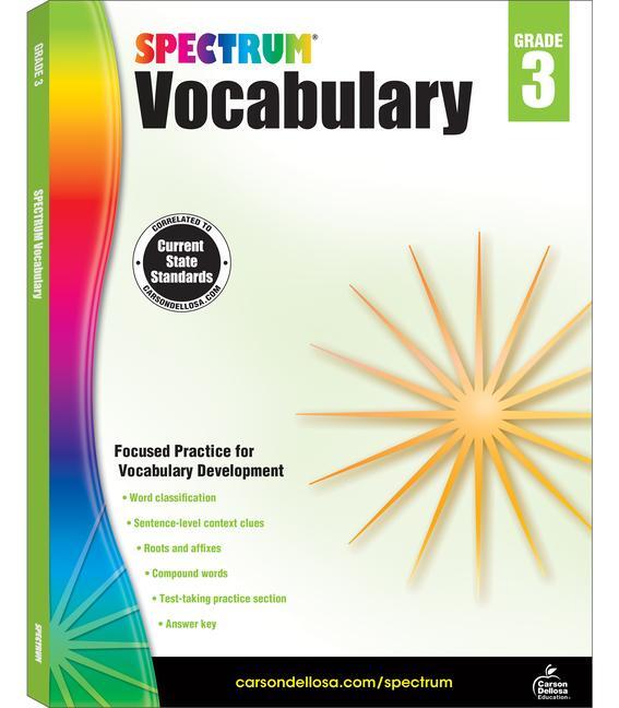 Cover: 9781483811901 | Spectrum Vocabulary, Grade 3 | Volume 86 | Taschenbuch | Englisch