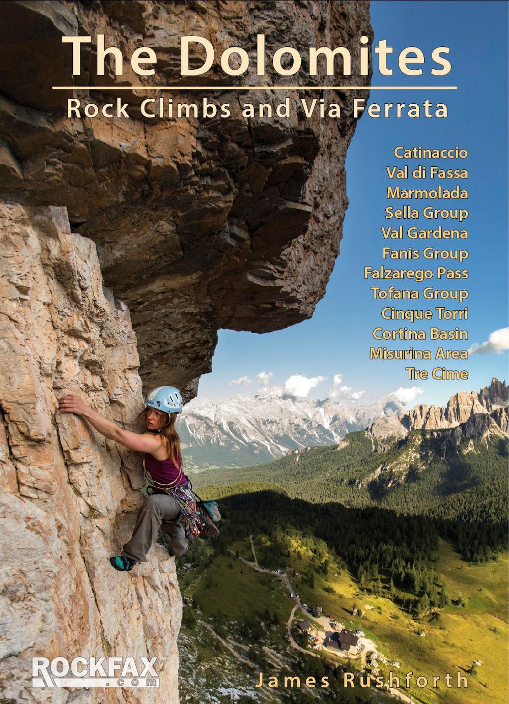 Cover: 9781873341971 | The Dolomites | Rock Climbs and via Ferrata | James Rushforth | Buch