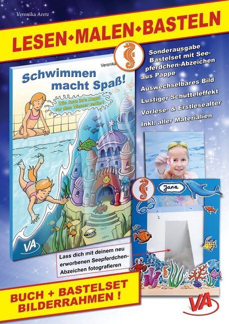 Cover: 9783944824819 | Lesen-Malen-Basteln: Buch "Wie Jana ihre Angst vor dem Wasser...