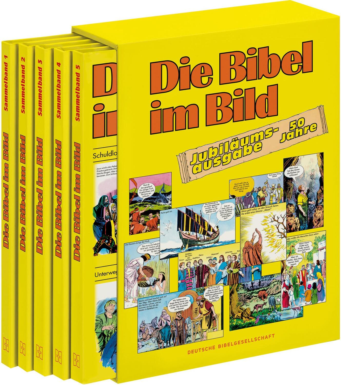 Cover: 9783438042996 | Comic-Reihe "Die Bibel im Bild". 50 Jahre-Jubiläumsausgabe....