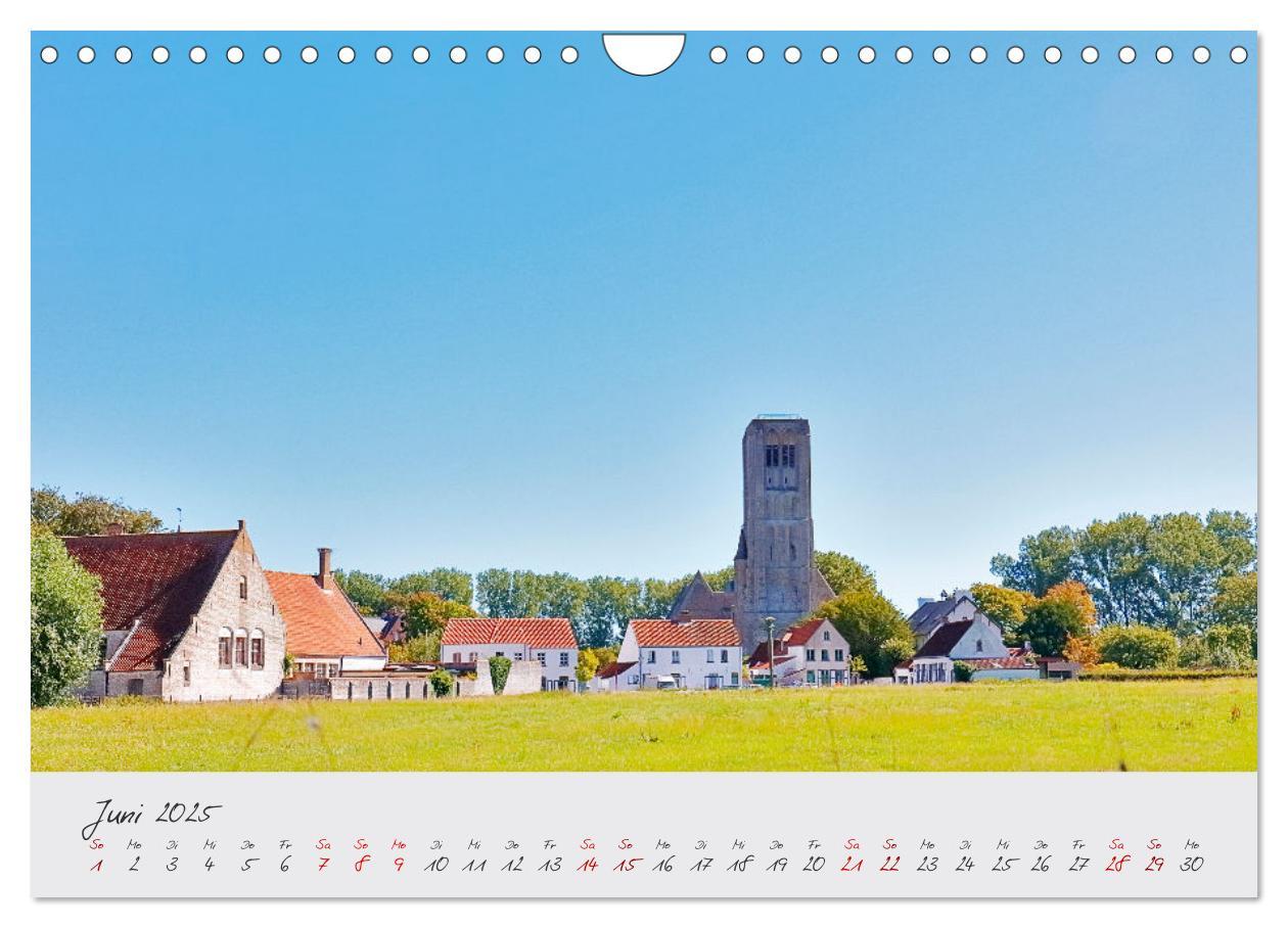 Bild: 9783383839092 | Belgien - Grafschaft Flandern (Wandkalender 2025 DIN A4 quer),...