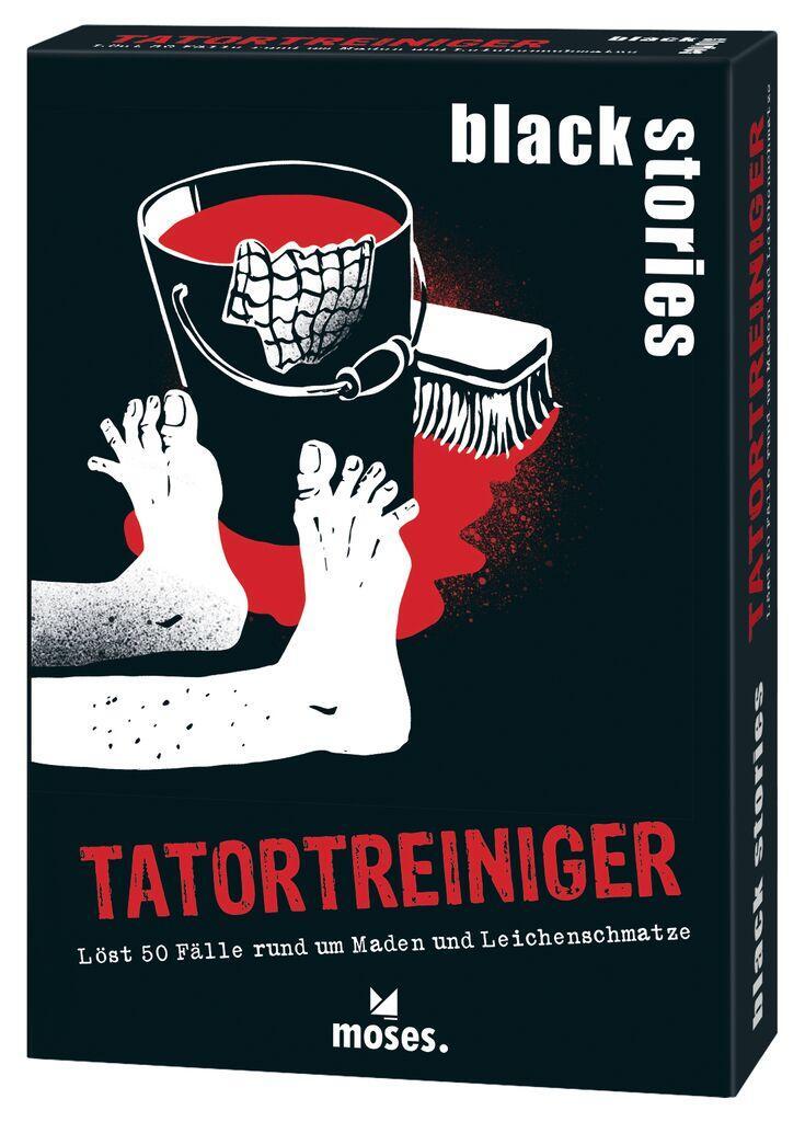 Cover: 4033477900449 | black stories Tatortreiniger | Thomas Kundt | Spiel | black stories