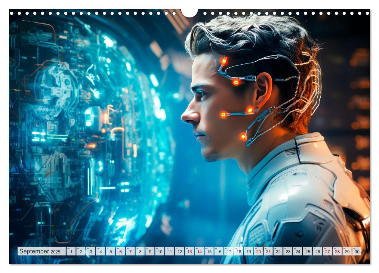 Bild: 9783383855443 | KI UND METAVERSE Algorithmen sowie virtuelle Realität (Wandkalender...