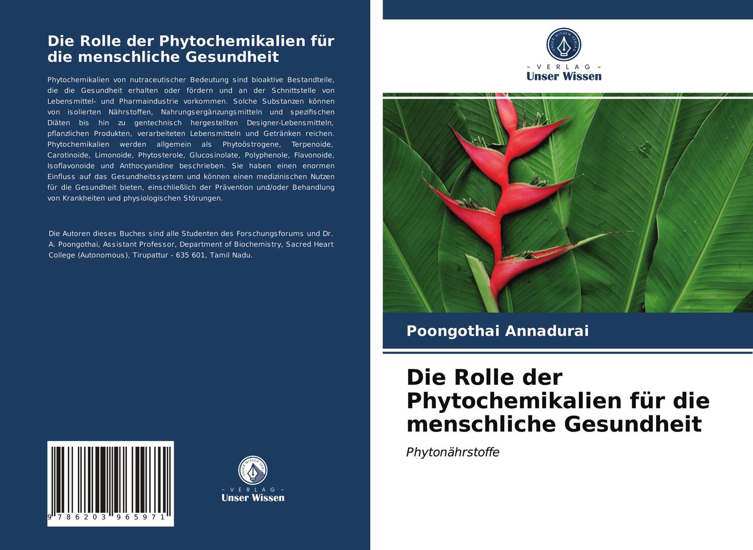 Cover: 9786203965971 | Die Rolle der Phytochemikalien für die menschliche Gesundheit | Buch