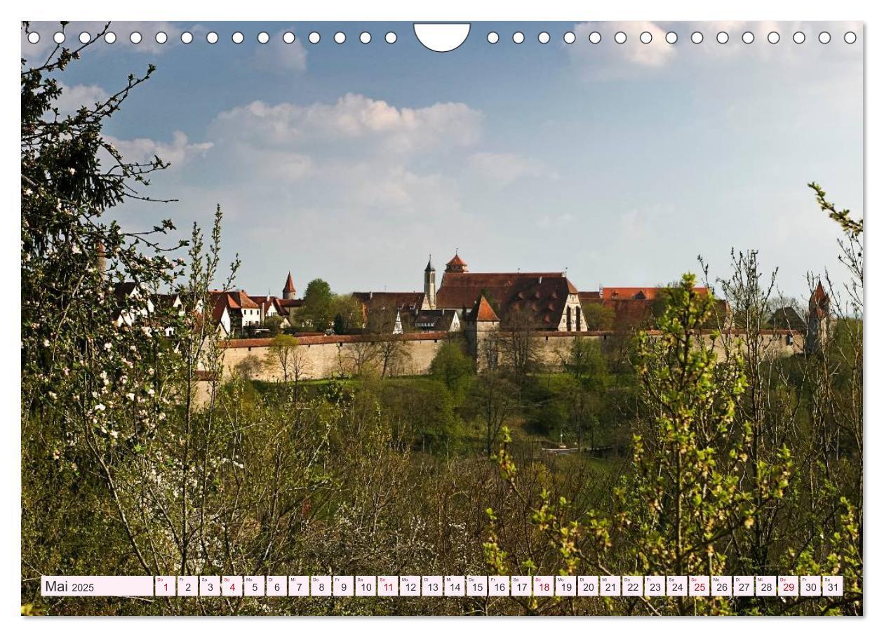 Bild: 9783435610778 | Romantisches Rothenburg ob der Tauber (Wandkalender 2025 DIN A4...