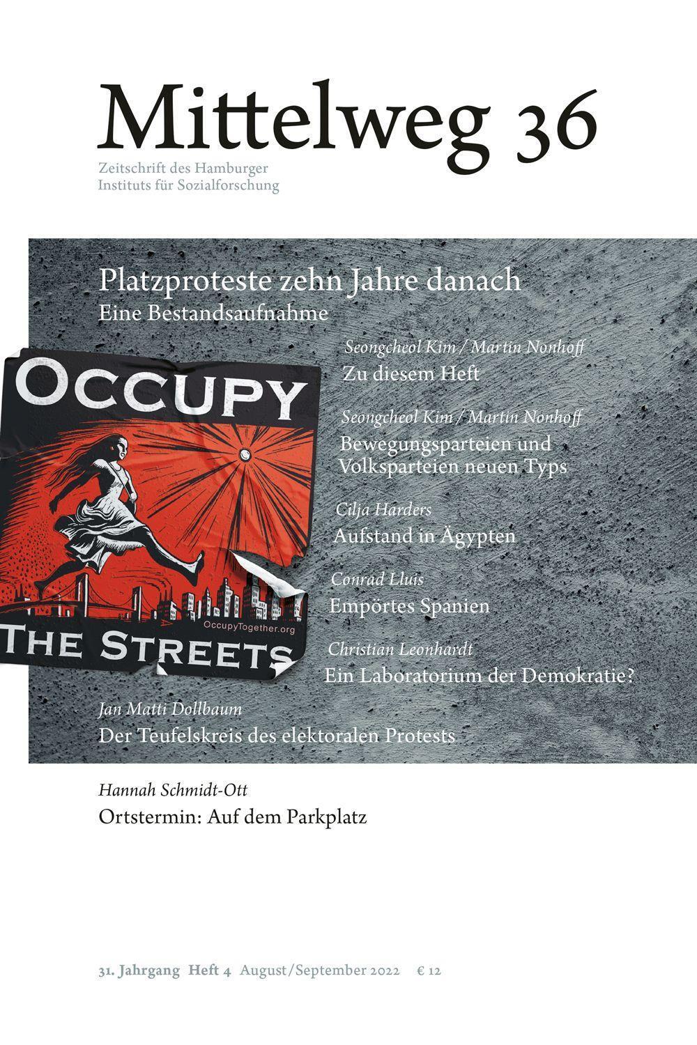 Cover: 9783868547672 | Platzproteste zehn Jahre danach. Eine Bestandsaufnahme | Taschenbuch