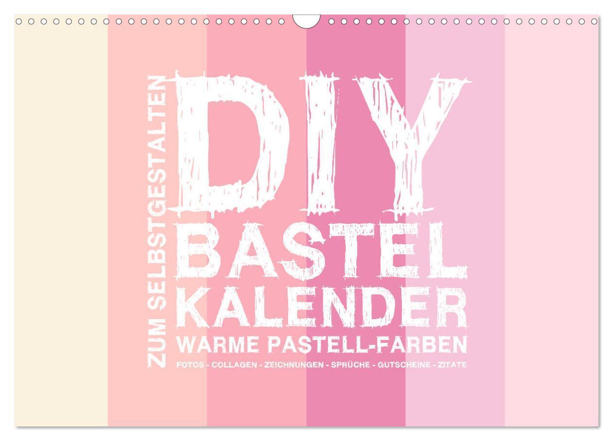 Cover: 9783675682641 | DIY Bastel-Kalender -Warme Pastell Farben- Zum Selbstgestalten...