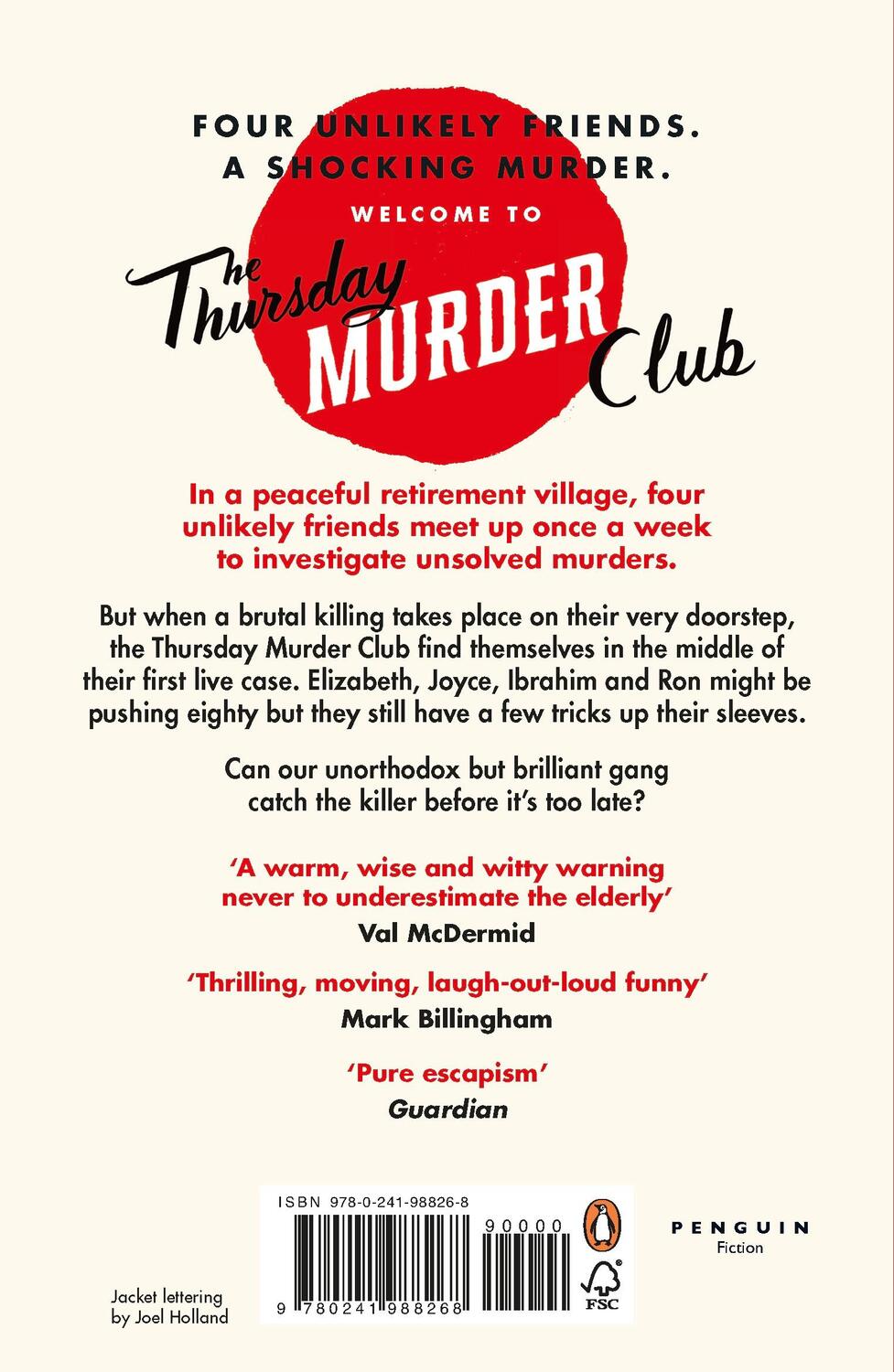 Rückseite: 9780241988268 | The Thursday Murder Club | Richard Osman | Taschenbuch | Englisch