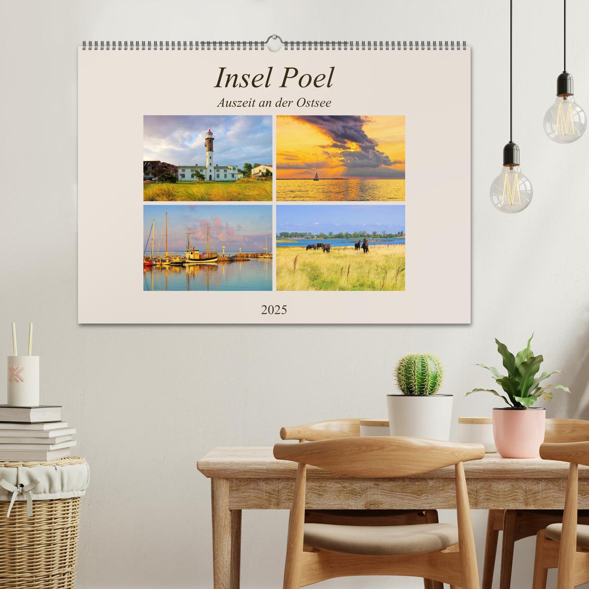 Bild: 9783435264698 | Insel Poel - Auszeit an der Ostsee (Wandkalender 2025 DIN A2 quer),...