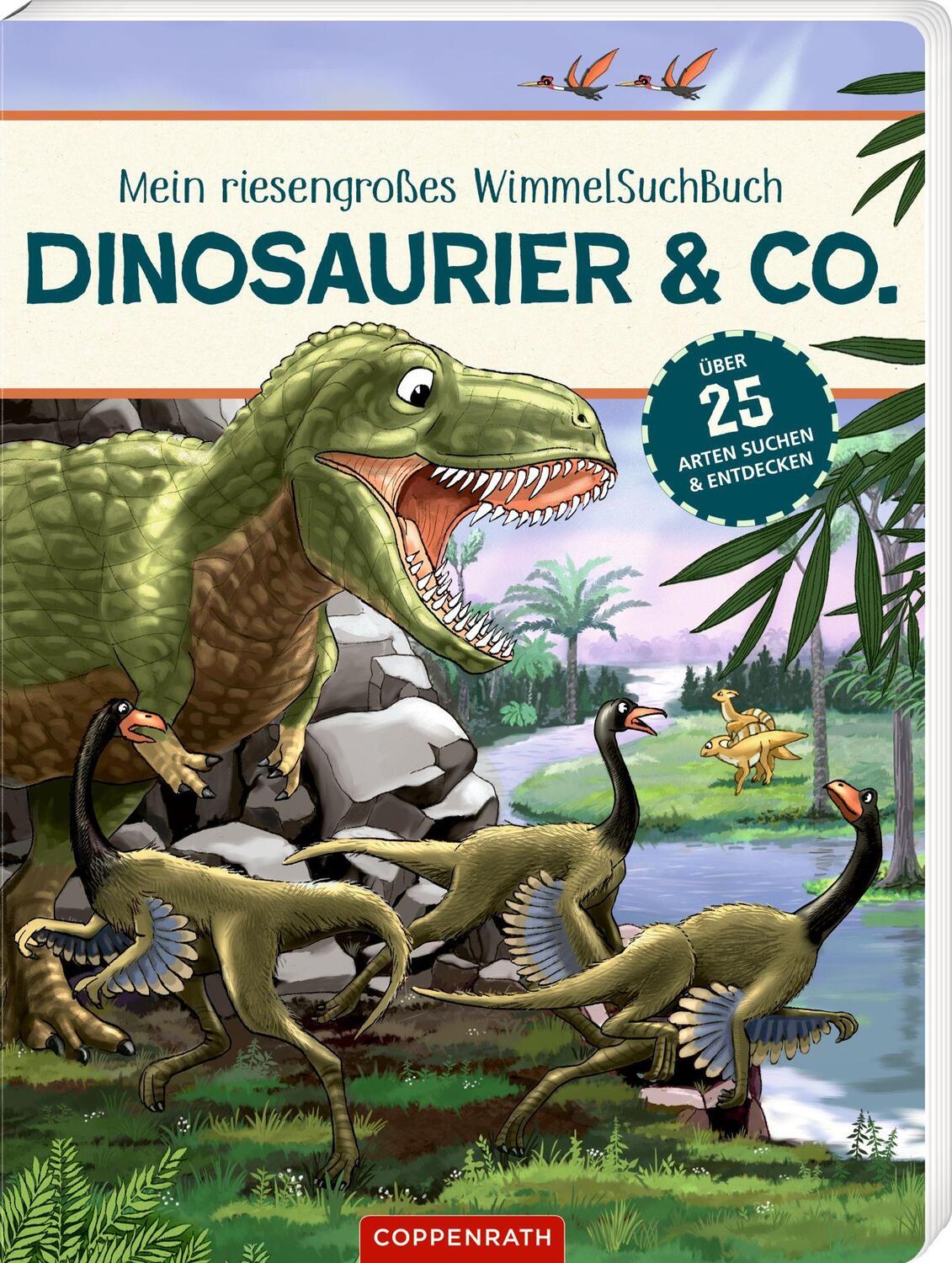 Cover: 9783649671701 | Mein riesengroßes Wimmel-Such-Buch: Dinosaurier &amp; Co. | Buch | 16 S.
