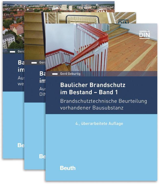 Cover: 9783410292548 | Baulicher Brandschutz im Bestand: 1 - 3 | Gerd Geburtig | Taschenbuch