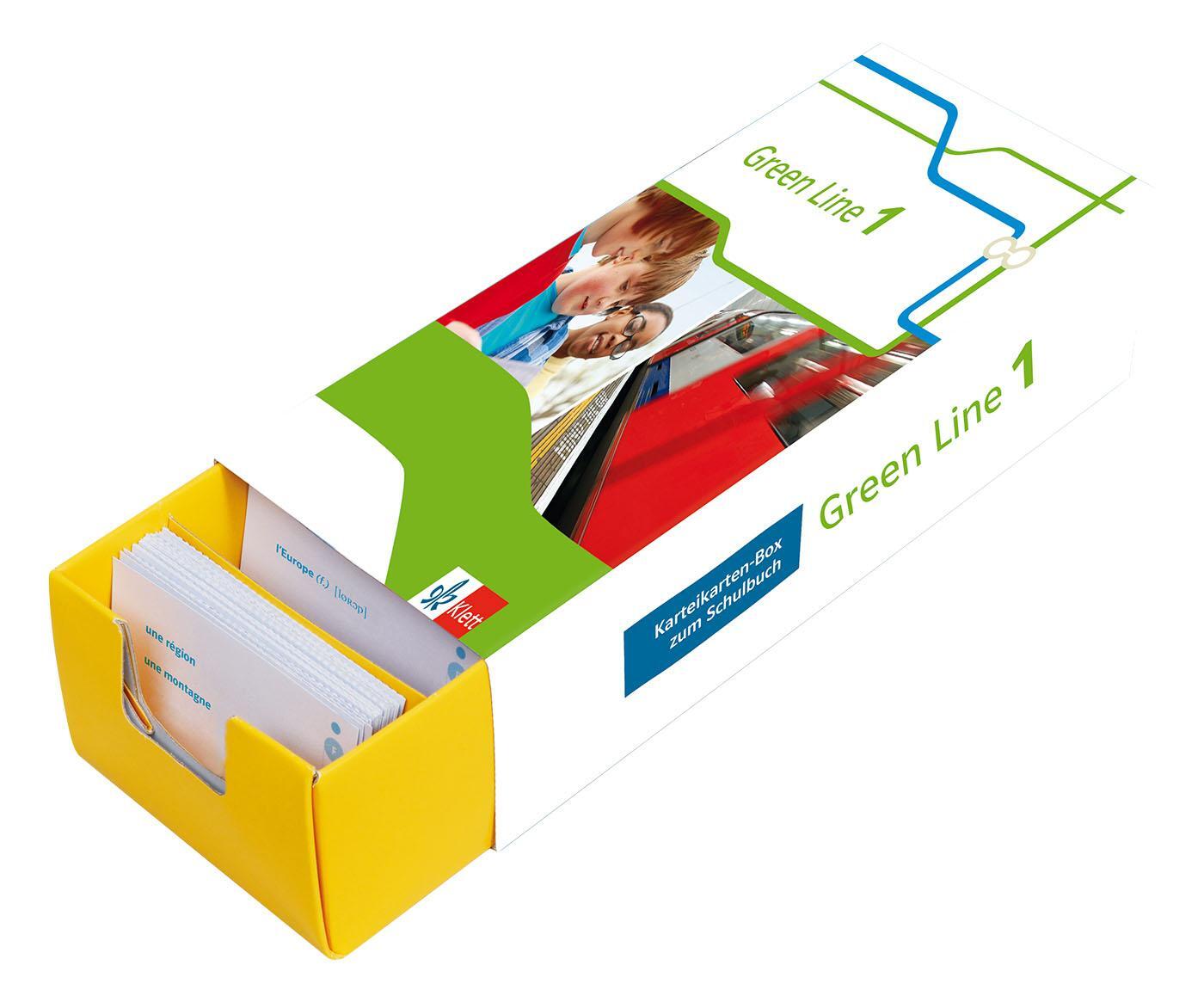 Cover: 9783129240373 | Green Line 1. Vokabel-Lernbox (G8 und G9) | Stück | Vokabel-Lernbox