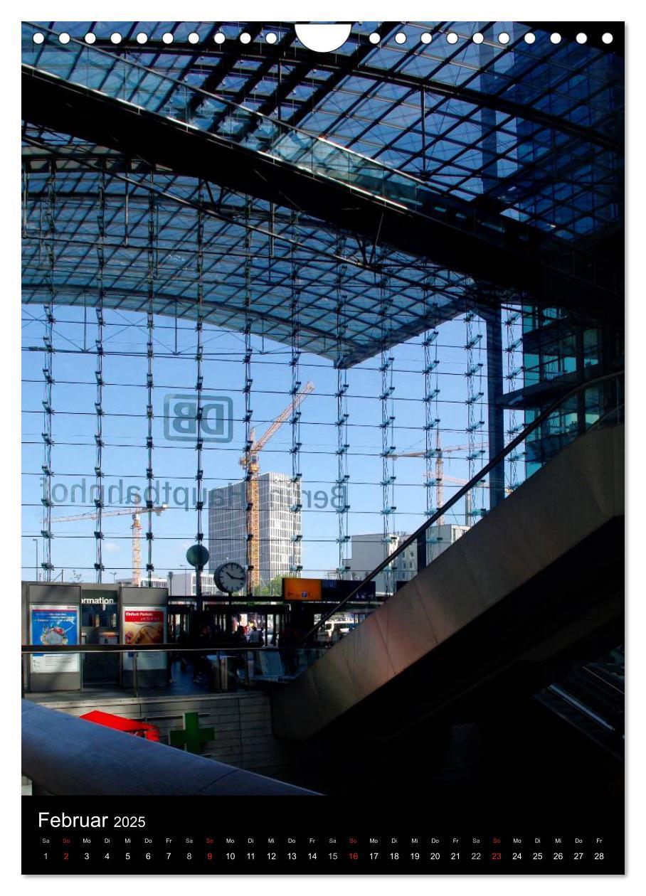 Bild: 9783457038758 | Hauptbahnhof Berlin (Wandkalender 2025 DIN A4 hoch), CALVENDO...