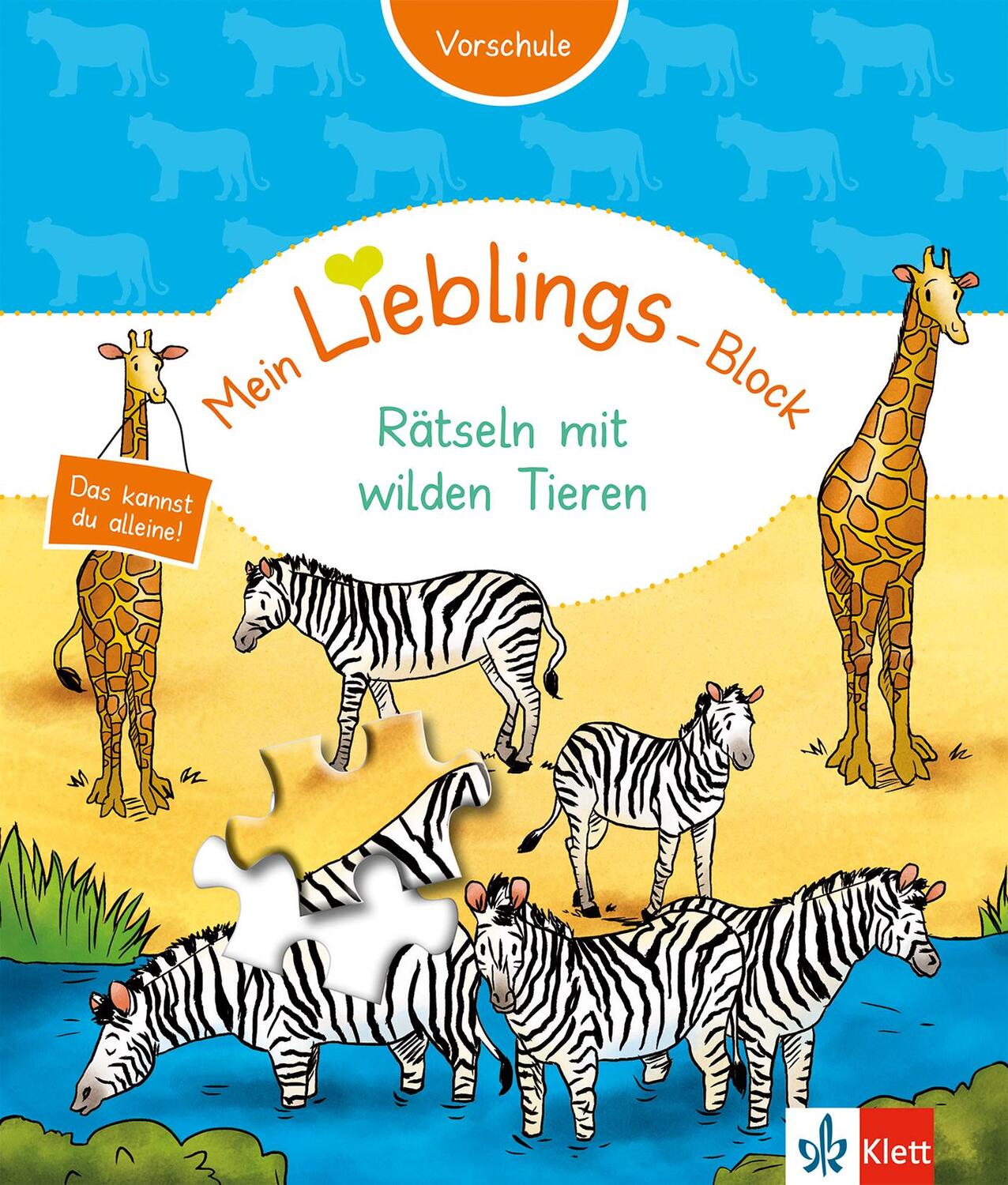 Cover: 9783129494882 | Mein Lieblings-Block Rätsel mit wilden Tieren | Taschenbuch | Deutsch