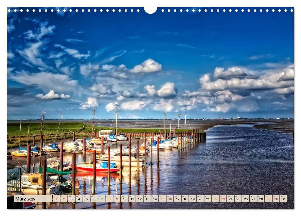 Bild: 9783435785872 | Friesland - Nordseebad Dangast (Wandkalender 2025 DIN A3 quer),...