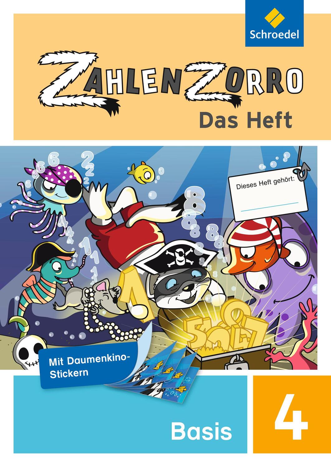 Cover: 9783507140301 | Zahlenzorro - Das Heft. Basisheft 4 | Broschüre | Deutsch | 2014
