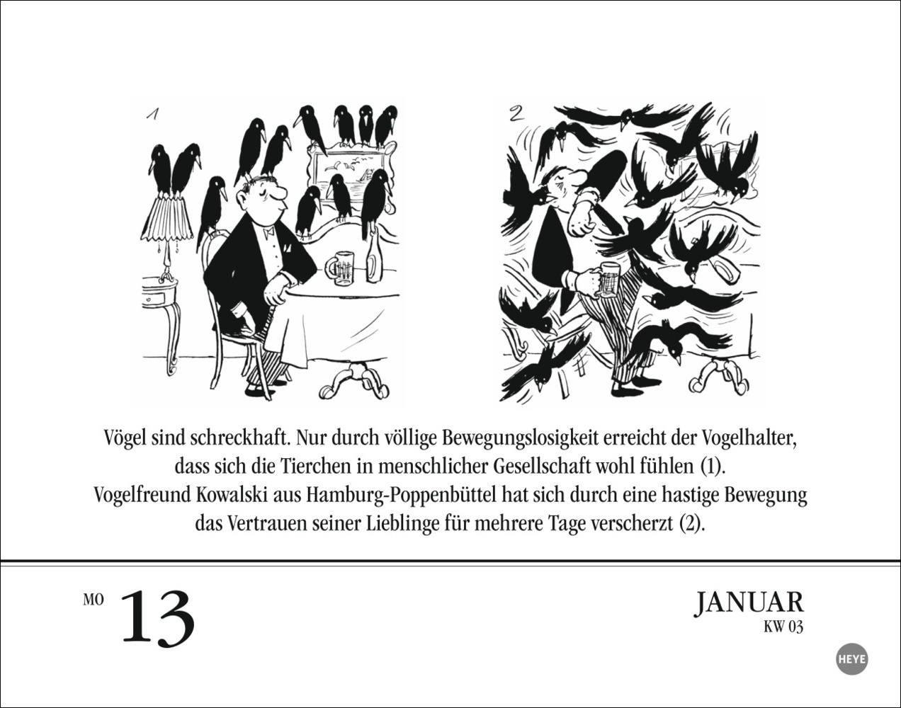 Bild: 9783756406265 | Loriot Tagesabreißkalender 2025 | Loriot | Kalender | Geblockt | 2025