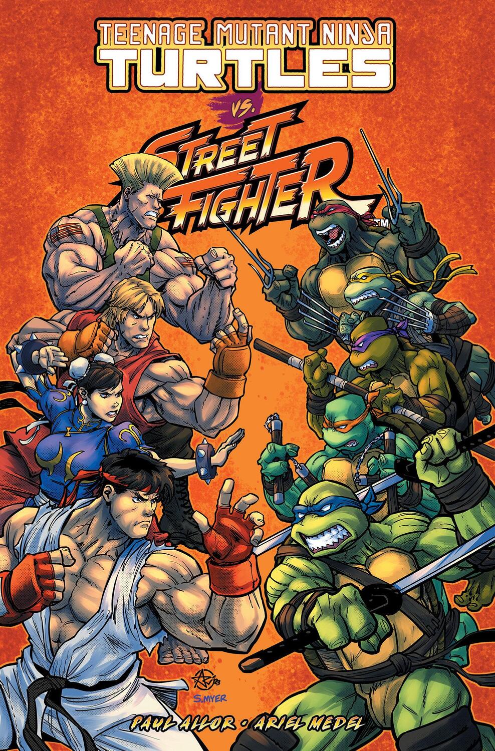 Cover: 9798887240770 | Teenage Mutant Ninja Turtles vs. Street Fighter | Paul Allor | Buch