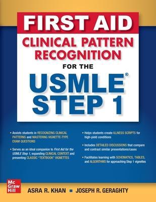 Cover: 9781260463781 | First Aid Clinical Pattern Recognition for the USMLE Step 1 | Buch