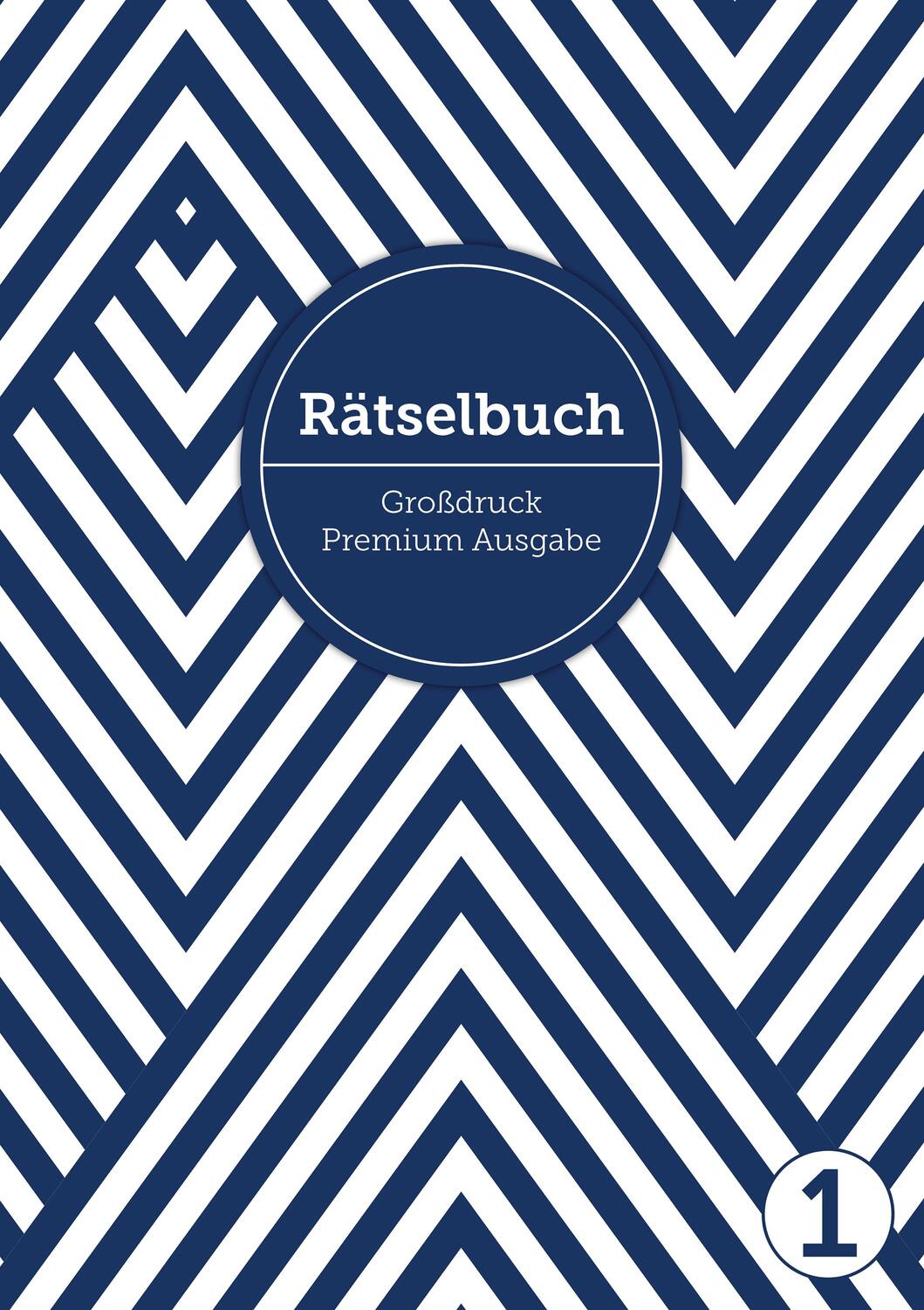 Cover: 9783961117727 | Deluxe Rätselbuch/Rätselblock für Erwachsene und Senioren/Rentner...