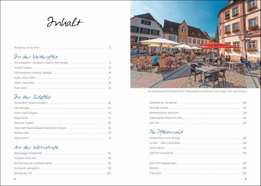 Bild: 9783862467747 | Cafés und Ateliers in der Pfalz | Marion Landwehr | Taschenbuch | 2022