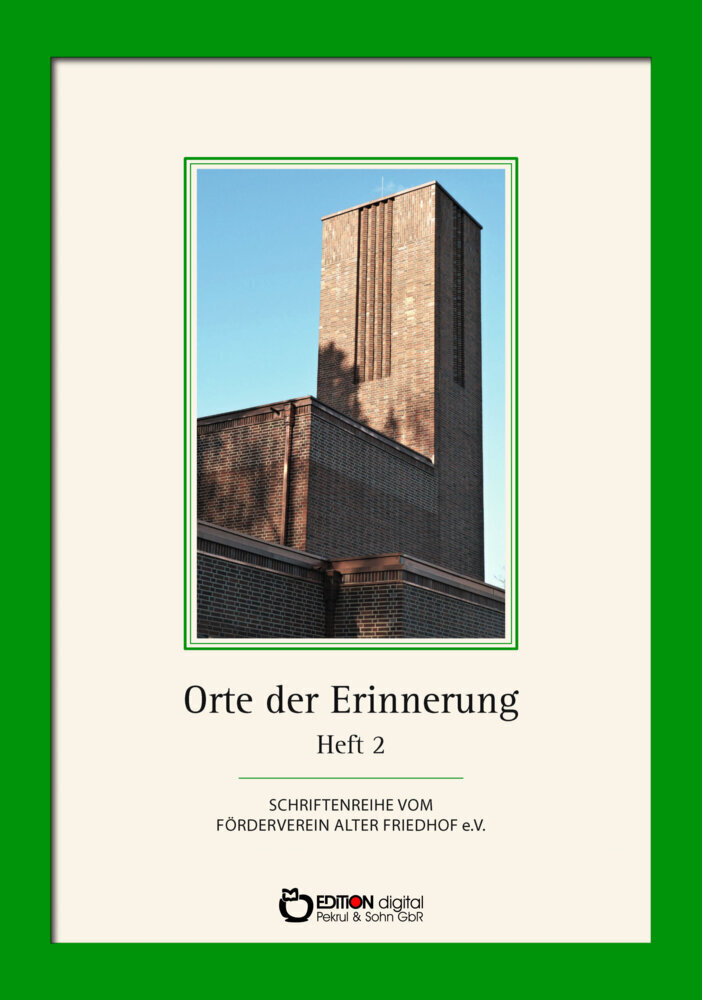 Cover: 9783956551246 | Orte der Erinnerung. H.2 | Alter Friedhof Schwerin | V. | Taschenbuch