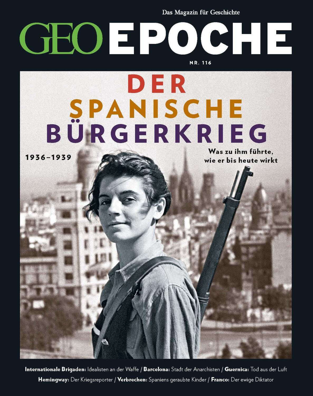 Cover: 9783652012201 | GEO Epoche mit DVD 116/2022 - Der Spanische Bürgerkrieg | Broschüre
