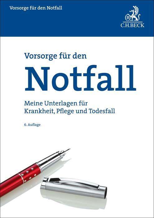 Cover: 9783406798221 | Meine Vorsorgemappe | Taschenbuch | Deutsch | 2022 | C.H.Beck