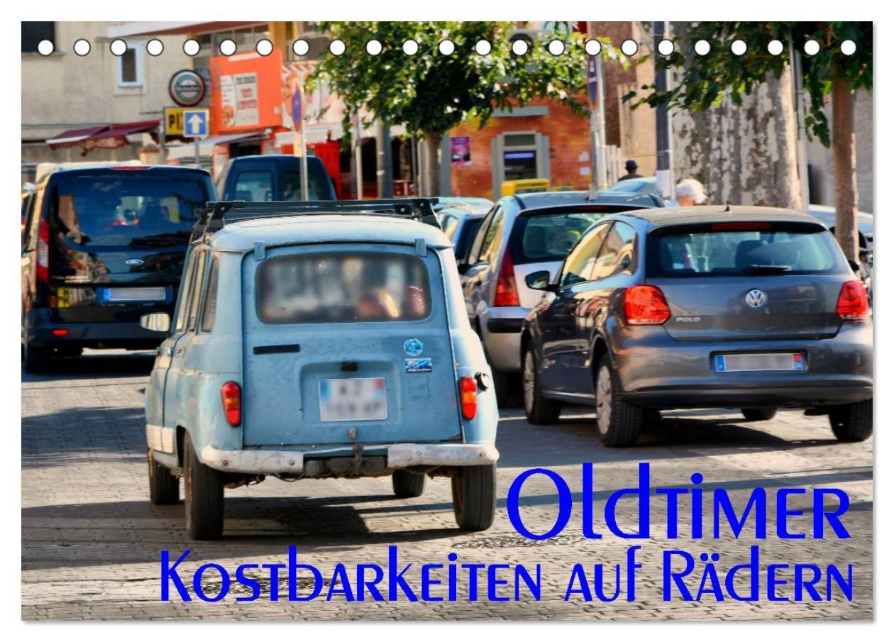 Cover: 9783435492114 | Oldtimer - Kostbarkeiten auf Rädern (Tischkalender 2025 DIN A5...