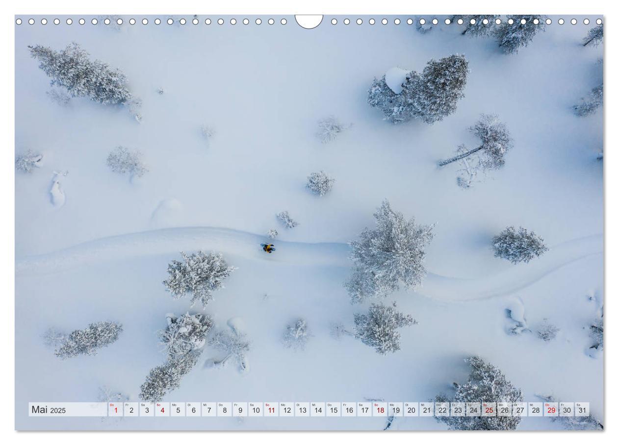 Bild: 9783435106608 | Lappland - Winterwandern Impressionen (Wandkalender 2025 DIN A3...