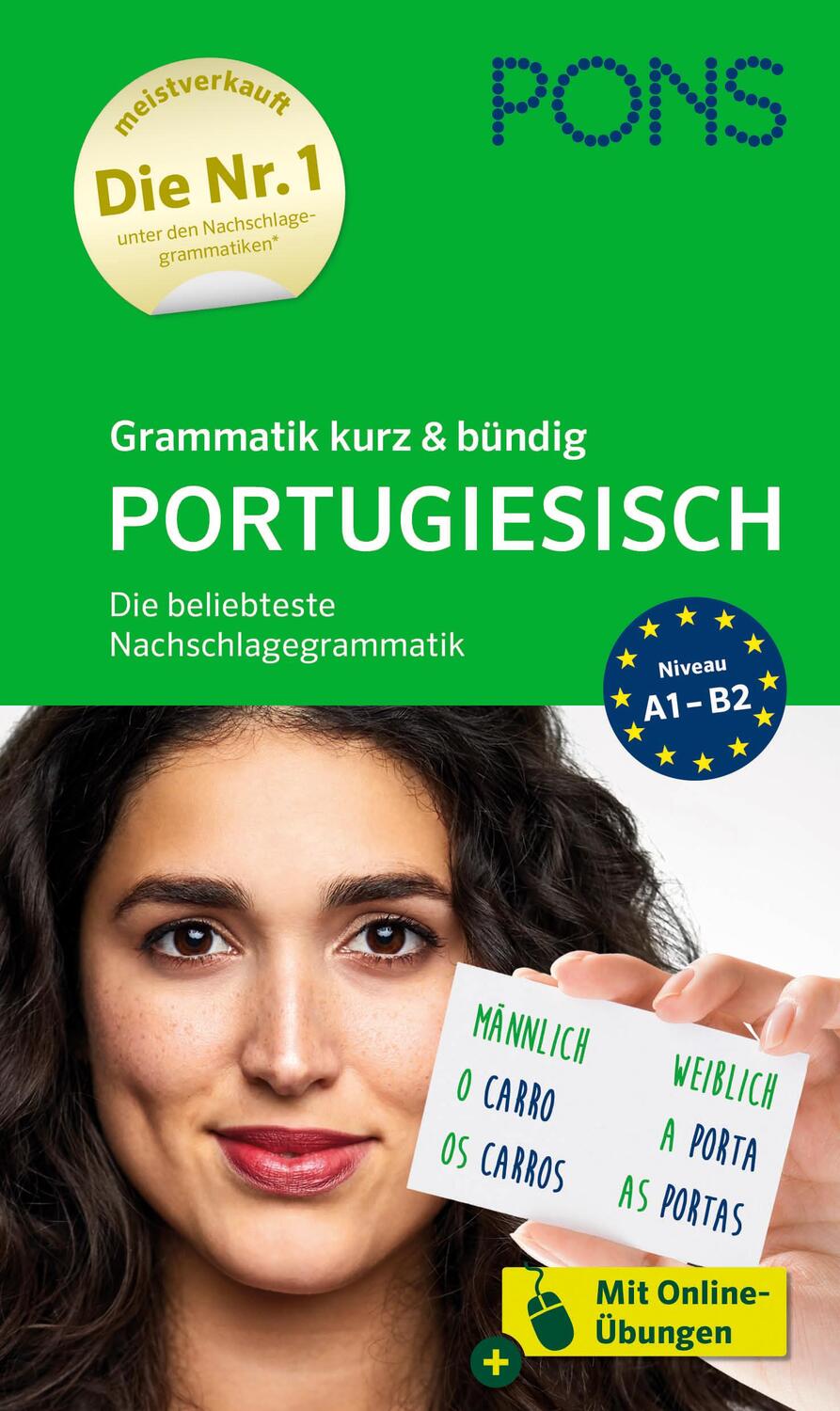Cover: 9783125624450 | PONS Grammatik kurz &amp; bündig Portugiesisch | Taschenbuch | 136 S.
