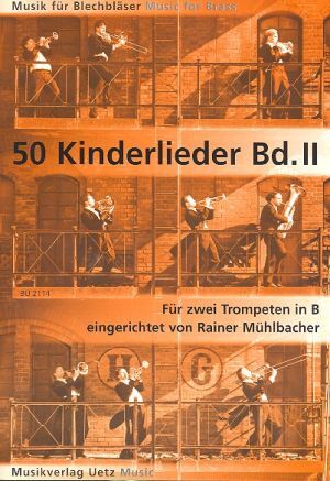 Cover: 9790501463695 | 50 Kinderlieder Band 2 für 2 Trompeten Spielpartitur