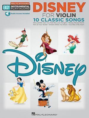 Cover: 9781480354425 | Disney - 10 Classic Songs: Violin Easy Instrumental Play-Along Book...