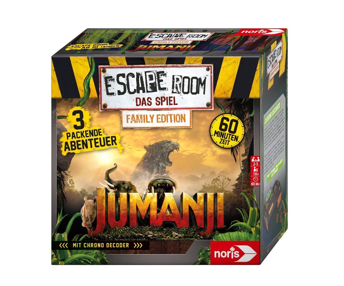 Cover: 4000826018377 | Escape Room Jumanji (Spiel) | Spiel | In Spielebox | 606101837 | 2019