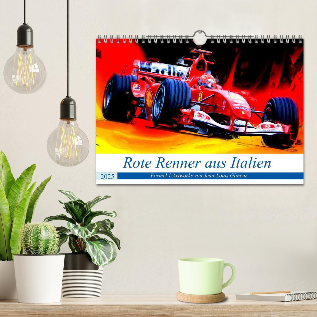 Bild: 9783435290604 | Rote Renner aus Italien (Wandkalender 2025 DIN A4 quer), CALVENDO...