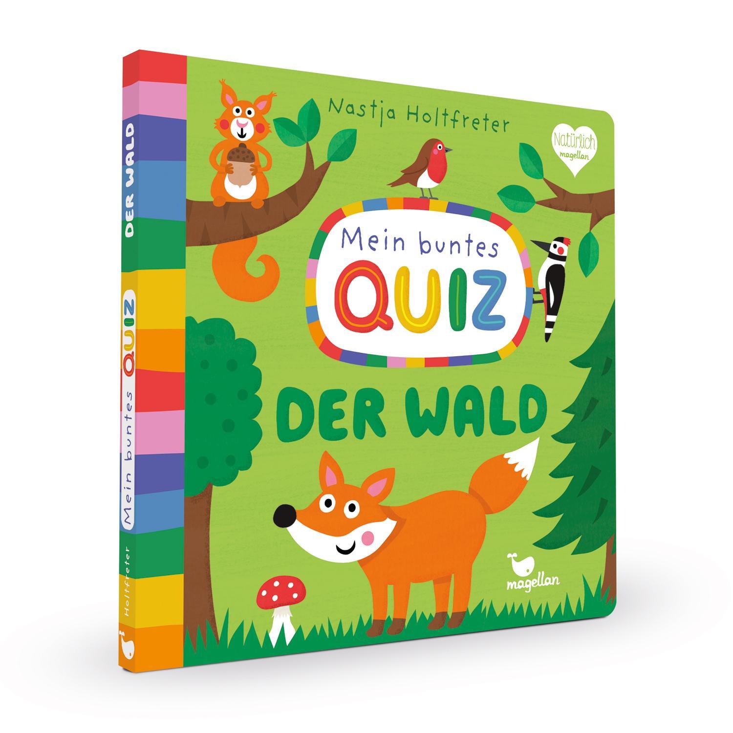 Bild: 9783734815553 | Mein buntes Quiz - Der Wald | Nastja Holtfreter | Buch | 16 S. | 2022