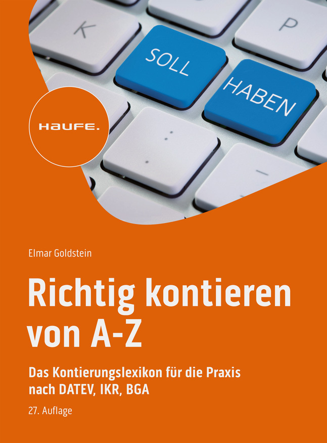 Cover: 9783648154571 | Richtig kontieren von A-Z | Elmar Goldstein | Taschenbuch | Deutsch