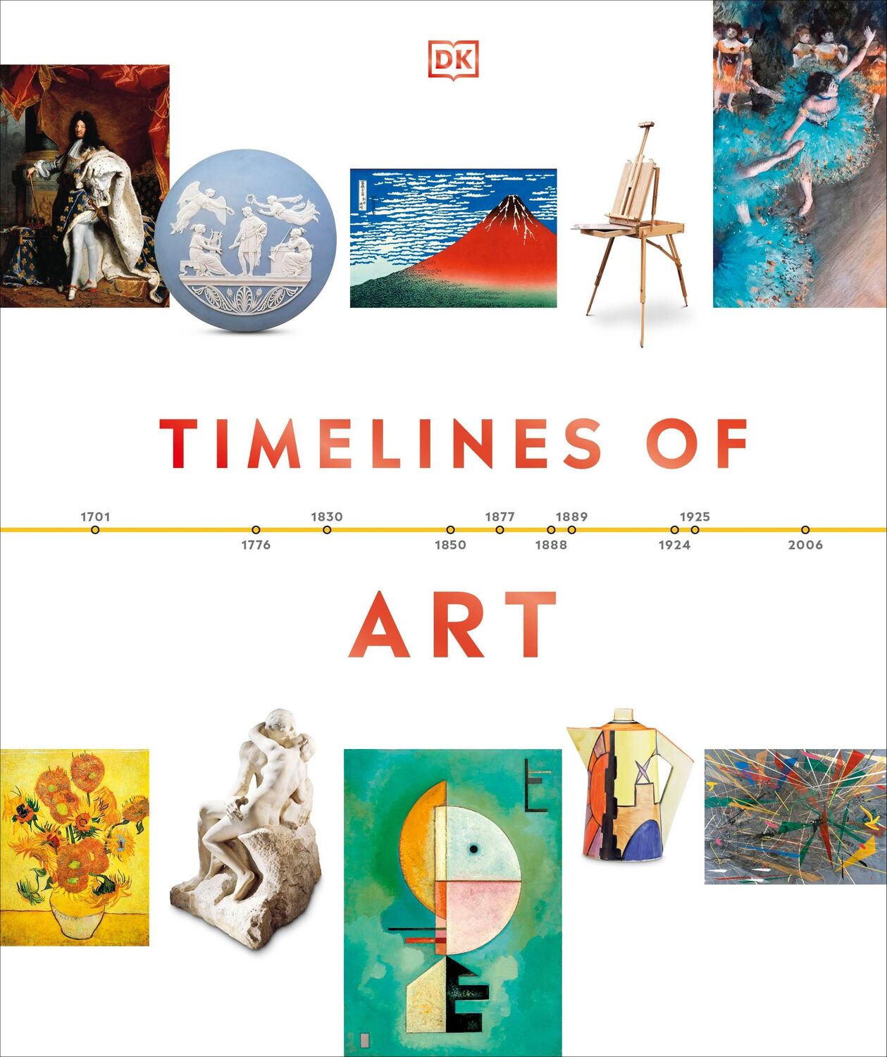 Cover: 9780241601594 | Timelines of Art | DK | Buch | DK Timelines | Gebunden | Englisch