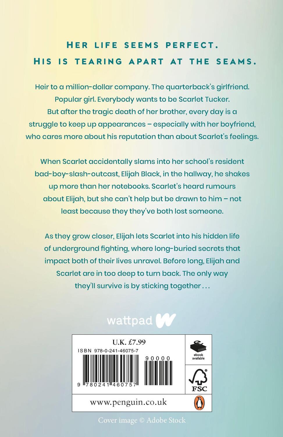 Rückseite: 9780241460757 | Fight For Her | Liz J. Plum | Taschenbuch | A Wattpad Novel | Englisch