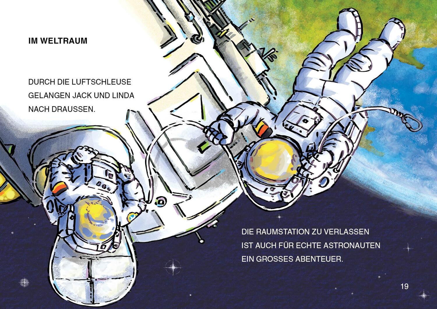 Bild: 9783743205116 | Leselöwen 1. Klasse - Alarm auf der Weltraumstation | Annette Neubauer