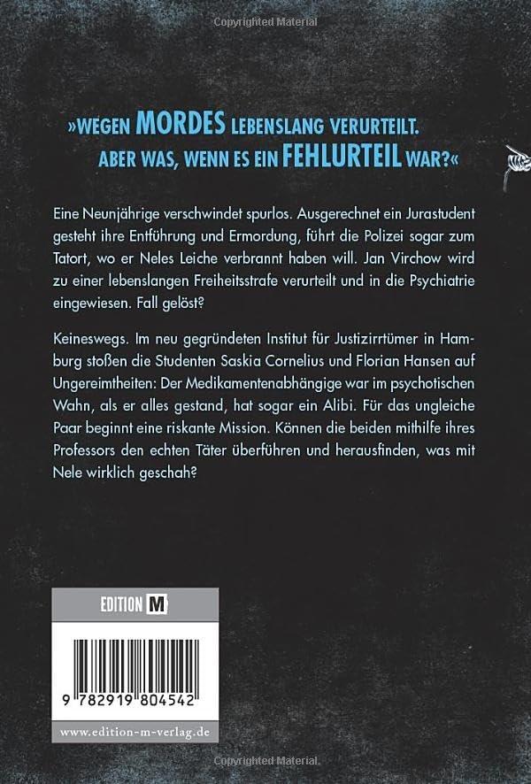 Rückseite: 9782919804542 | Tödlicher Irrtum | Projekt Unschuld | Patrick Burow | Taschenbuch