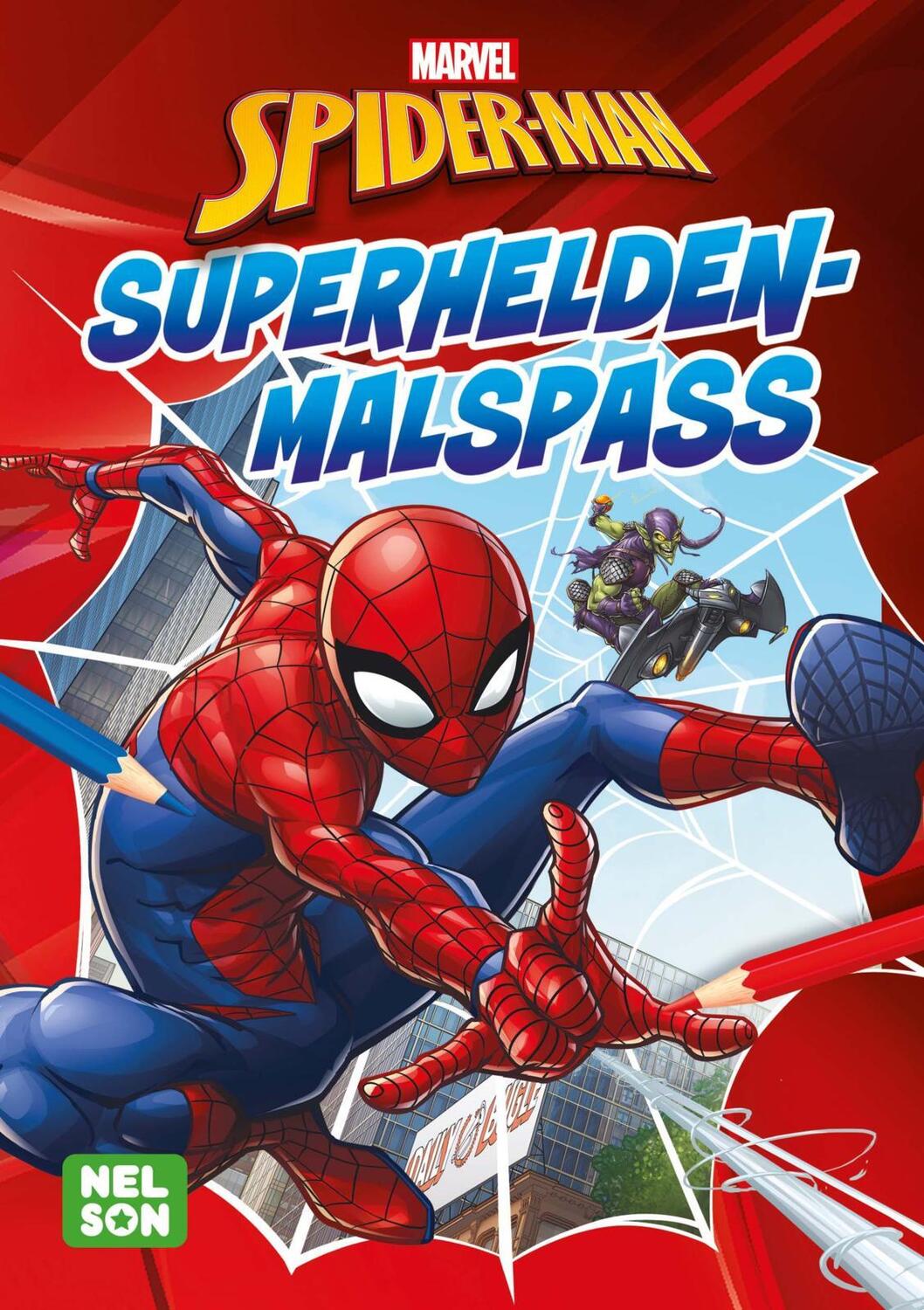 Cover: 9783845125367 | Spider-Man: Superhelden Malspaß | Taschenbuch | MARVEL | Malblock