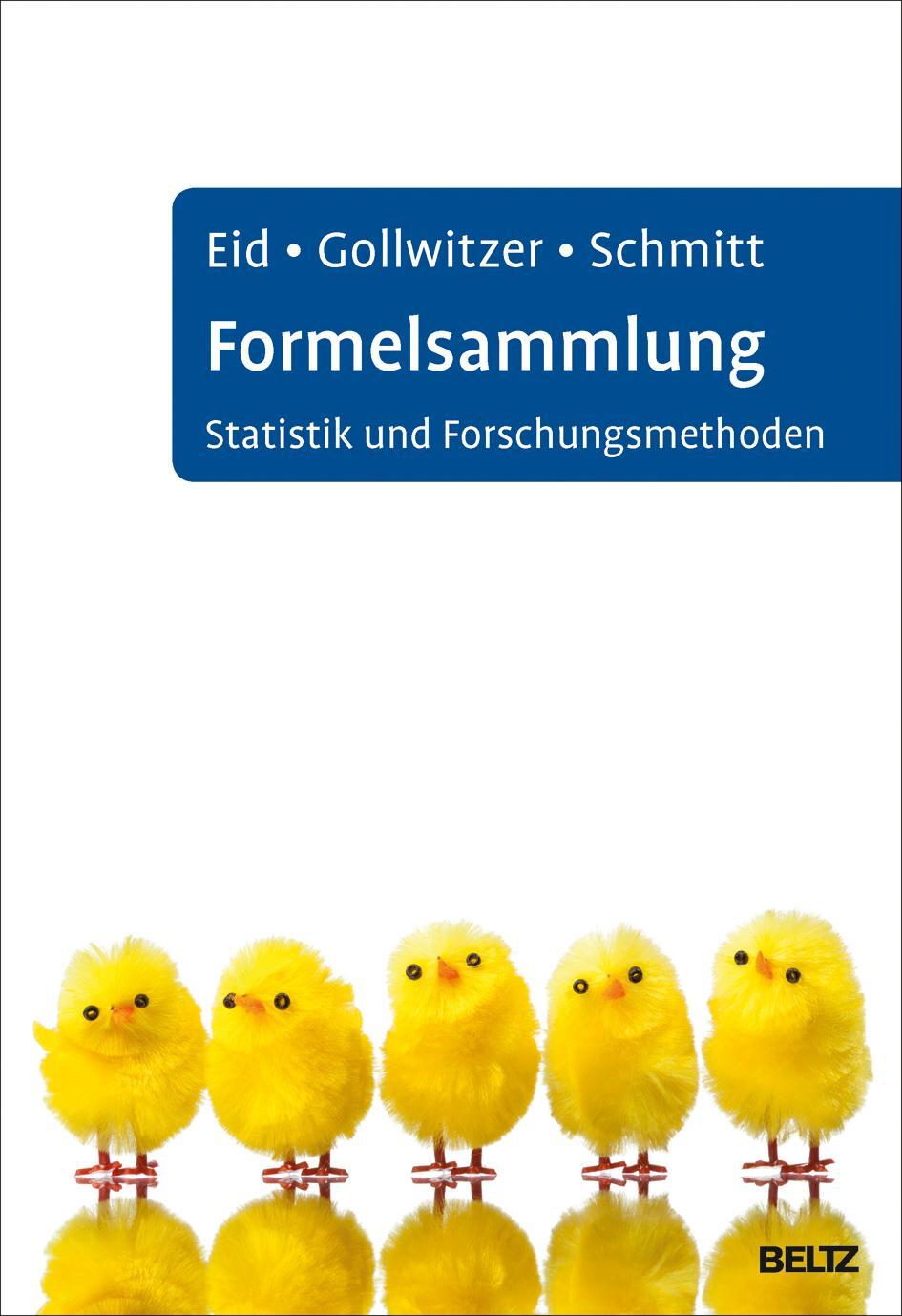 Cover: 9783621281263 | Formelsammlung Statistik und Forschungsmethoden | Michael Eid (u. a.)