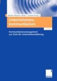 Cover: 9783834909732 | Unternehmenskommunikation | Beat Schmid (u. a.) | Taschenbuch | XIV