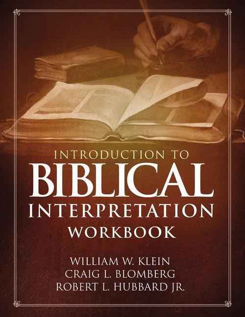 Cover: 9780310536680 | Introduction to Biblical Interpretation Workbook: Study Questions,...